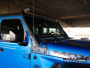 Jeep Wrangler JL Windshield Light Bar Mount - Mojave & 392 models Jeep Wrangler JL Windshield Light Bar Mount - Mojave & 392 models